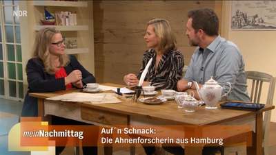 Standbild aus dem Interview mit Andrea Bentschneider bei Mein Nachmittag